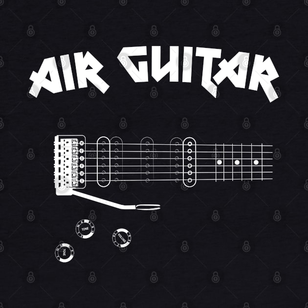 Metal Air Guitar by Pushloop